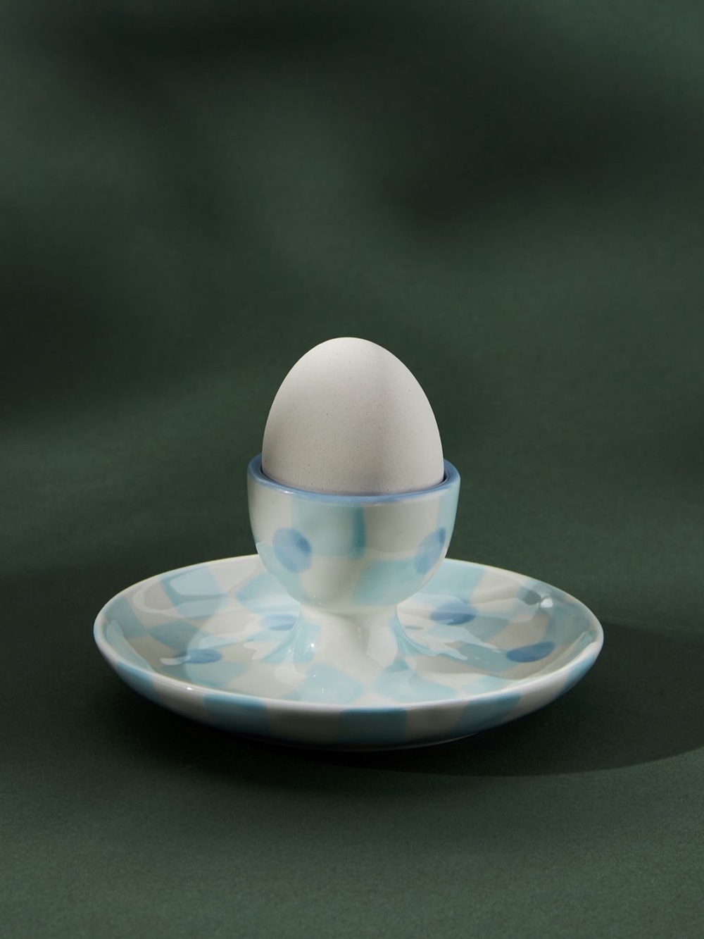 Anthropologie’s Checkered Egg Cup